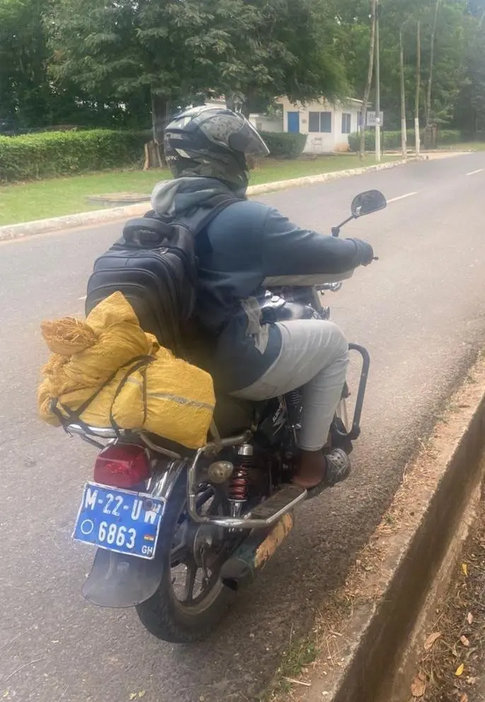 Ghana's ‘okada’ law puts more motorcycles on the road — and more fumes in the air