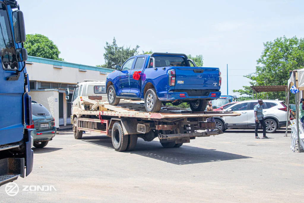 ZondaTec boosts Tema Police operations with GWM POER pickup donation