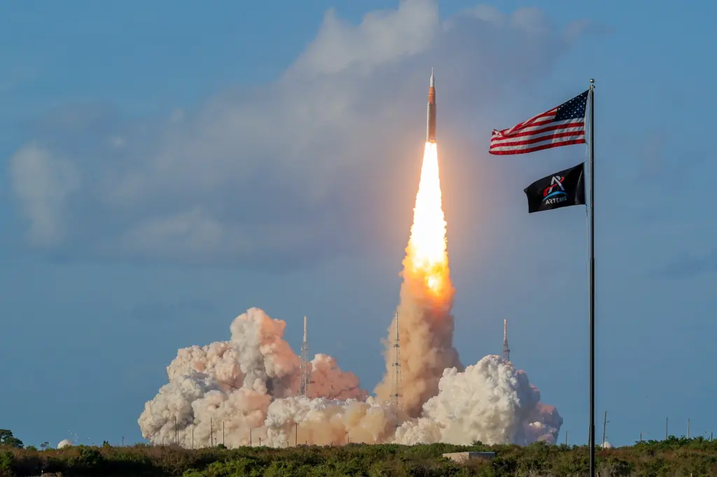 Artemis II leaves Earth's orbit on track for far side of the Moon