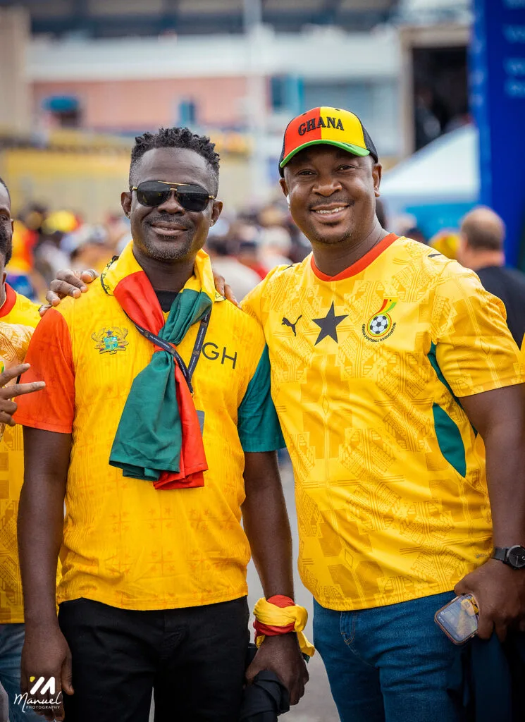 Boston is red, gold and green: The best photos from Ghana vs England