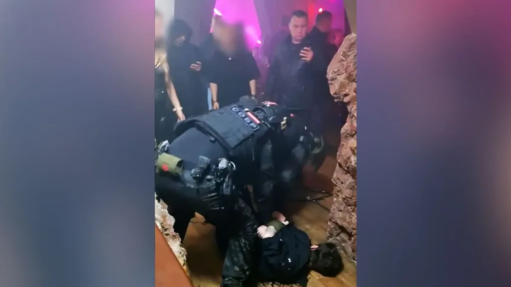 Brutal raid on woman's birthday party highlights rise of Russian vigilante group