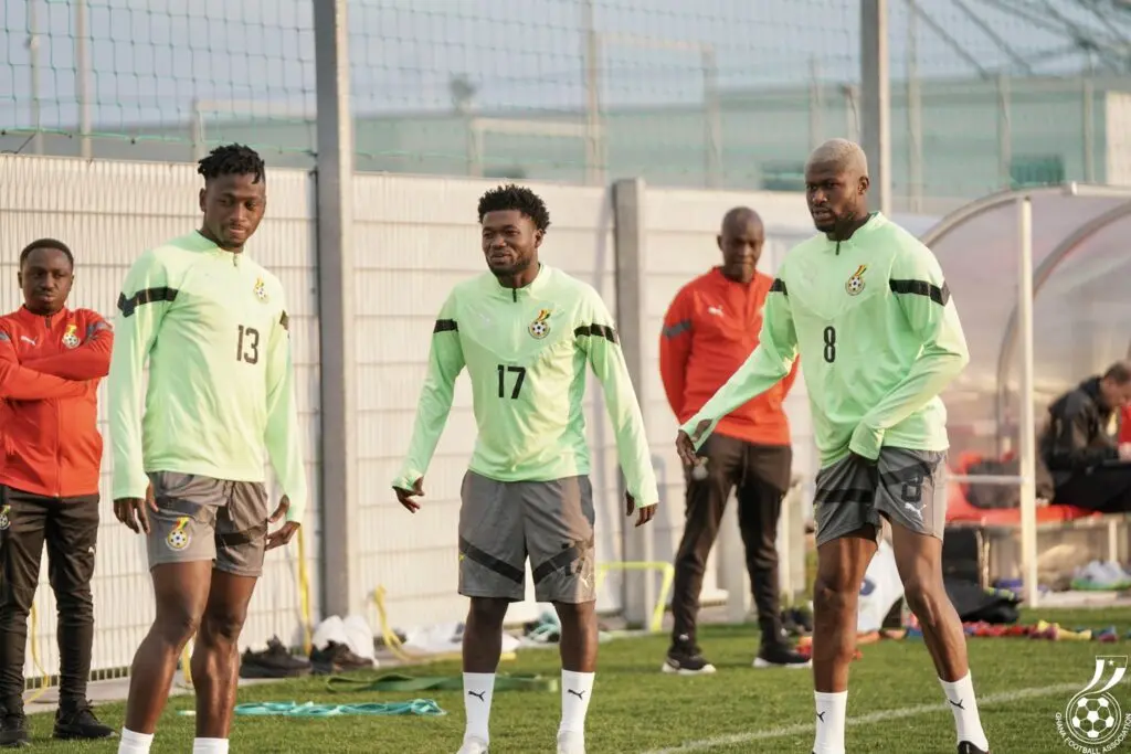 Black Stars hold first training with 21 players in Vienna ahead of Austria friendly
