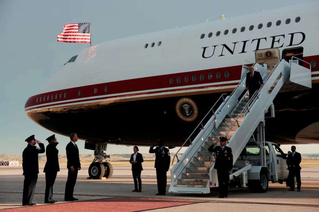 Trump says new Air Force One from Qatar will get ‘maxed out’ upgrades