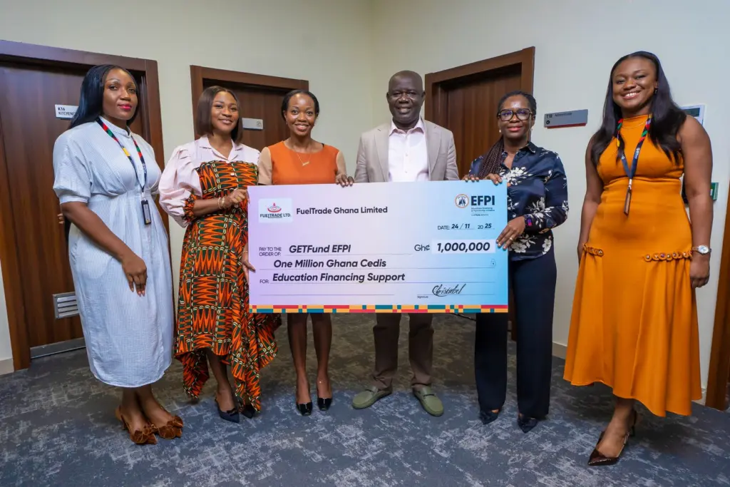 Fueltrade donates GH¢1m to GETFund