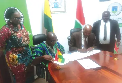 GIMPA signs MoU with Burudian institution