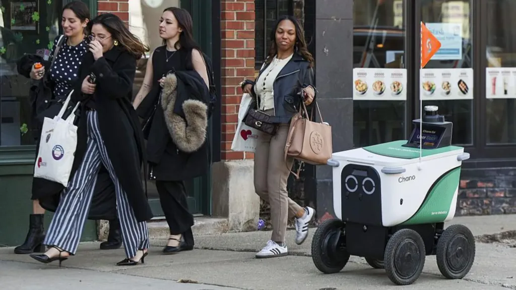 ‘We had to get out of the way’: The backlash over delivery robots
