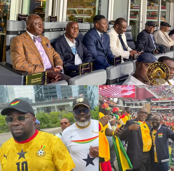 Check out Ghanaian dignitaries who graced Black Stars vs Panama clash in Toronto