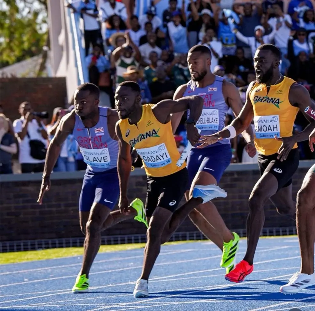 Ghana’s 4x100m relay team makes history with fourth straight World Championships qualification