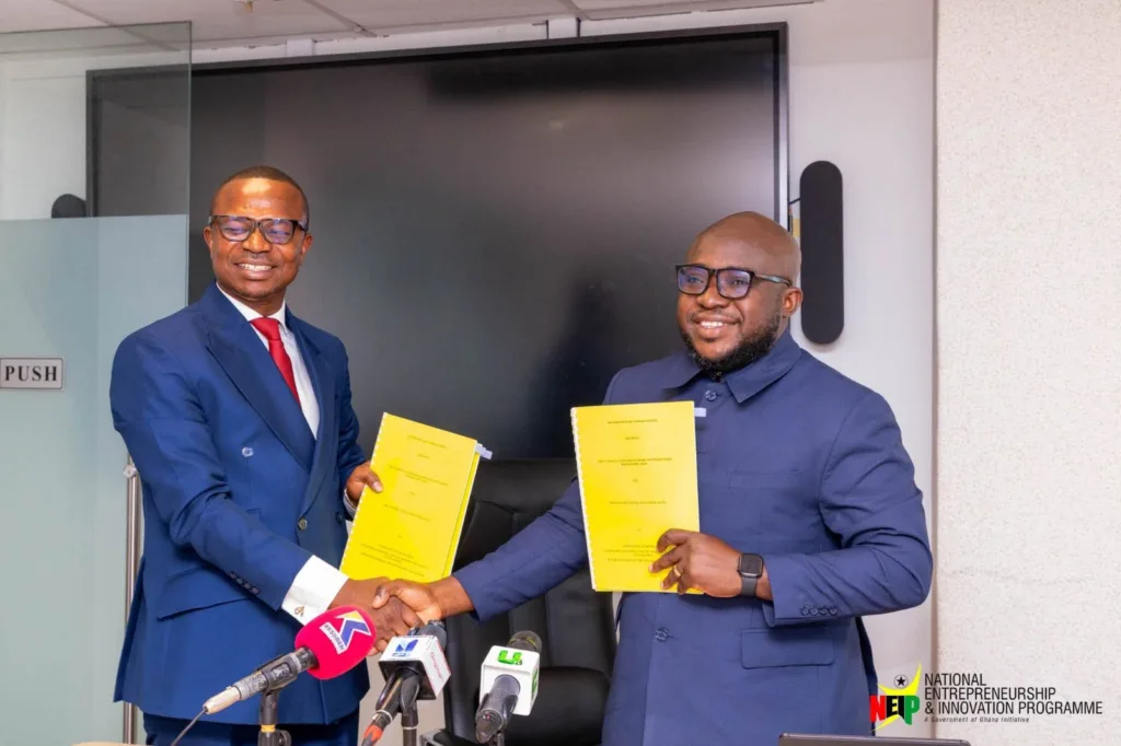 NEIP, Venture Capital Trust Fund partner to establish GH¢100m Adwumawura Fund
