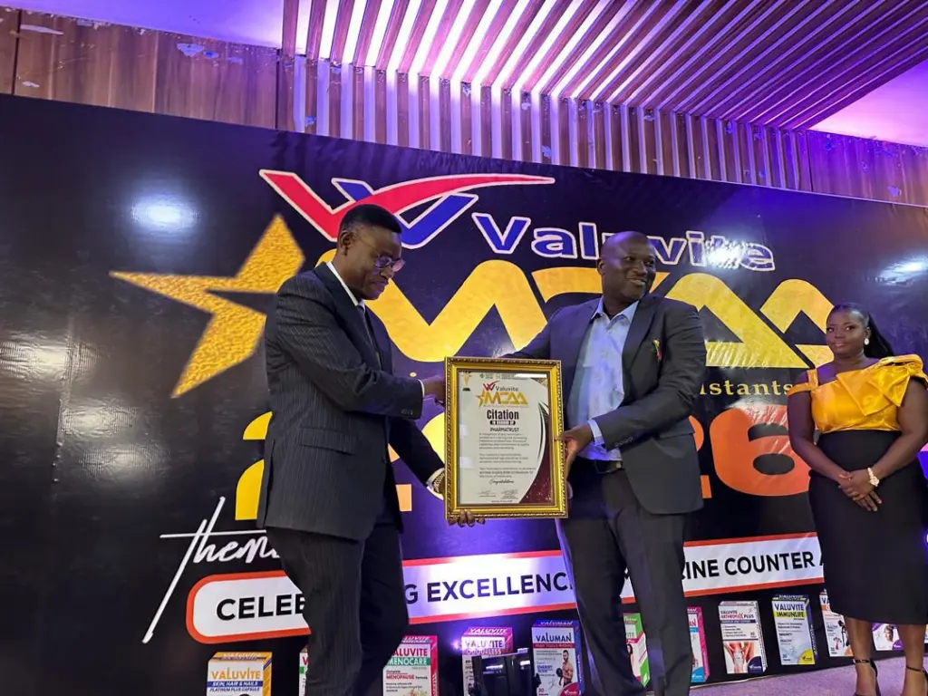 PHARMATRUST Professional College wins Best Medicine Counter Assistant Institution in Ghana at 2026 Valuvite MCA Awards