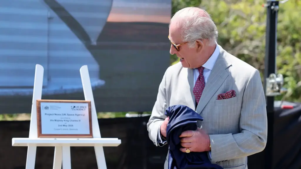 King Charles launches Space Agency project on final day in Bermuda