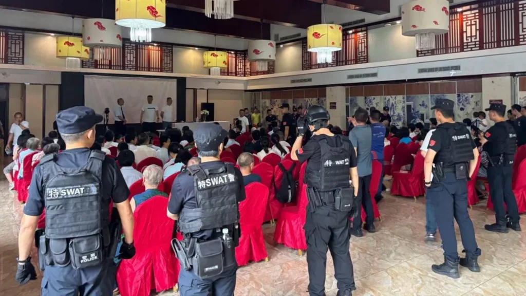 China detains two leaders of influential underground church