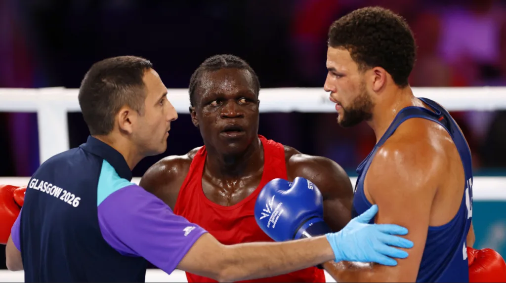 Glasgow 2026: Aziz Abdul, grandson of Idi Amin, disqualified for headbutt in Glasgow