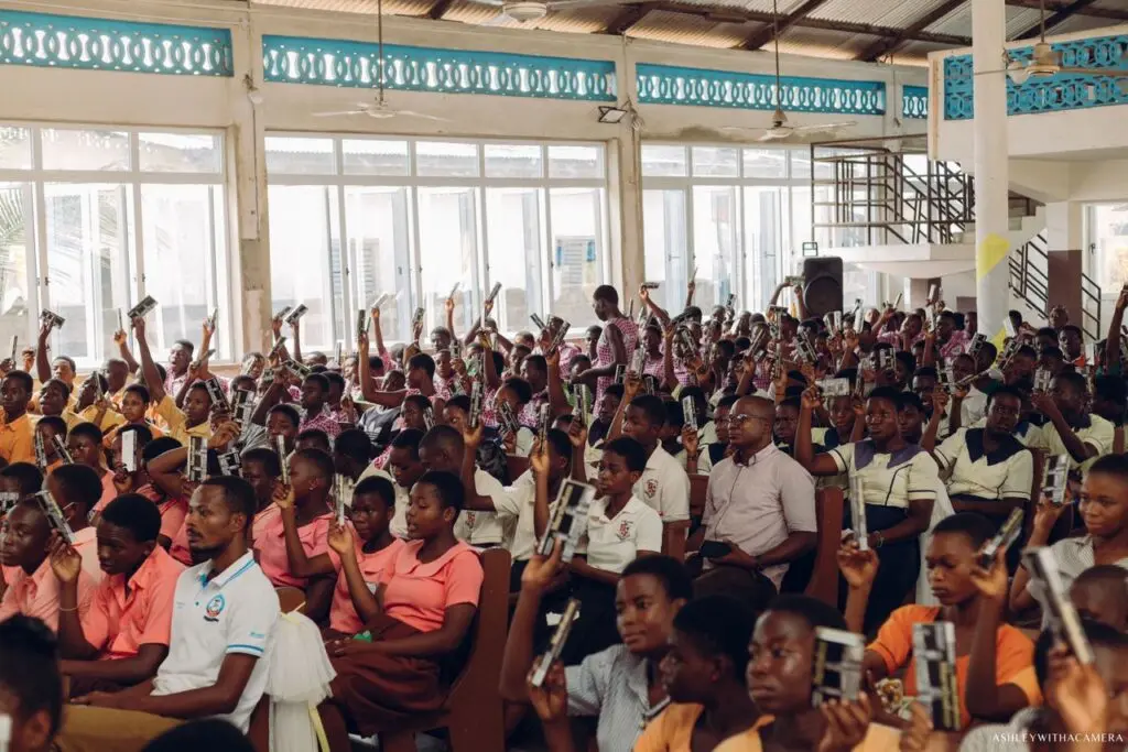 EDD Care Foundation supports BECE candidates in Anloga Municipality with mentorship and exam supplies