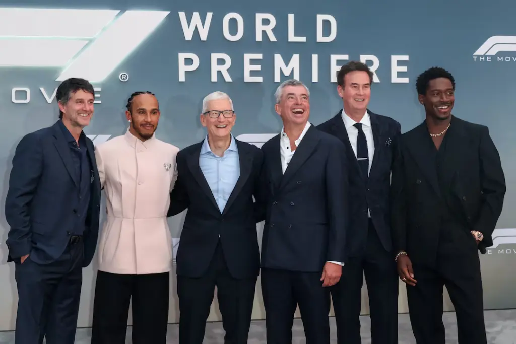 Apple’s Cue expects F1 movie sequel, hopes for more global TV expansion