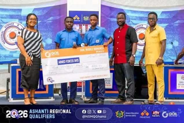 NSMQ 2026: Armed Forces SHTS march to nationals, warn rivals ‘we’re coming with our guns’