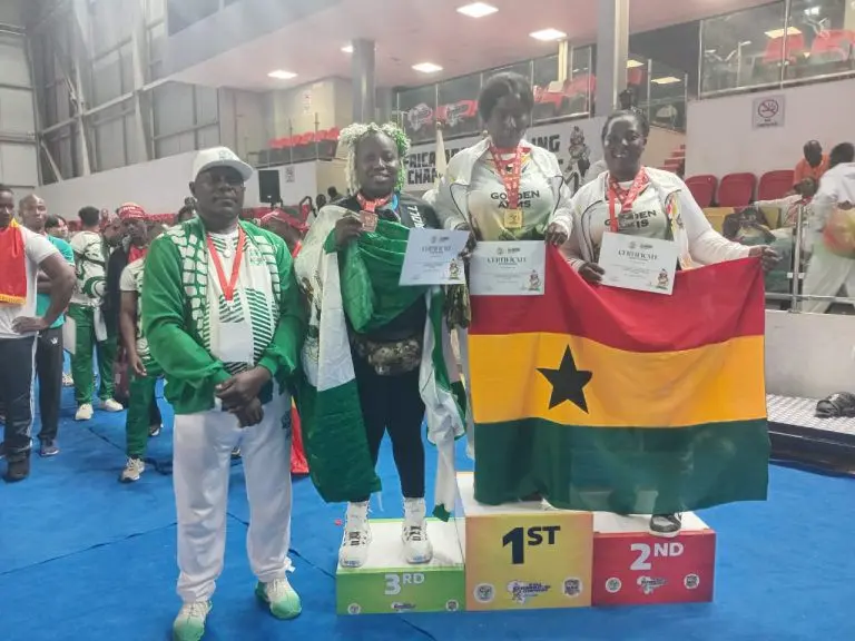 African Armwrestling Championship 2026: Florence Boakye Mensah wins gold, silver at Borteyman; books African Games spot