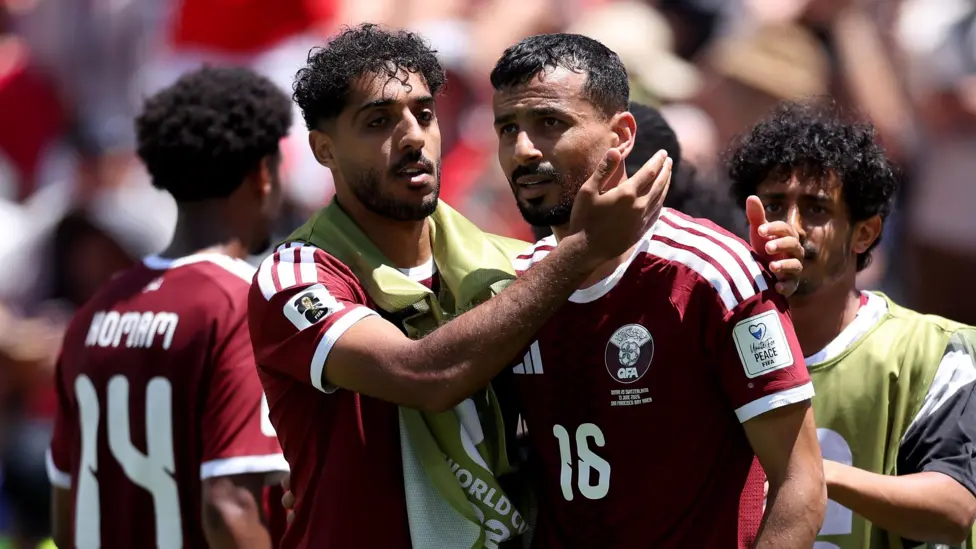 Qatar stun Switzerland to snatch first-ever World Cup point