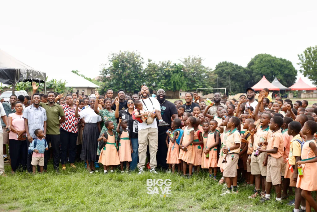 Big Ghun donates educational materials to Makye Israel School in second Bigg Save Project