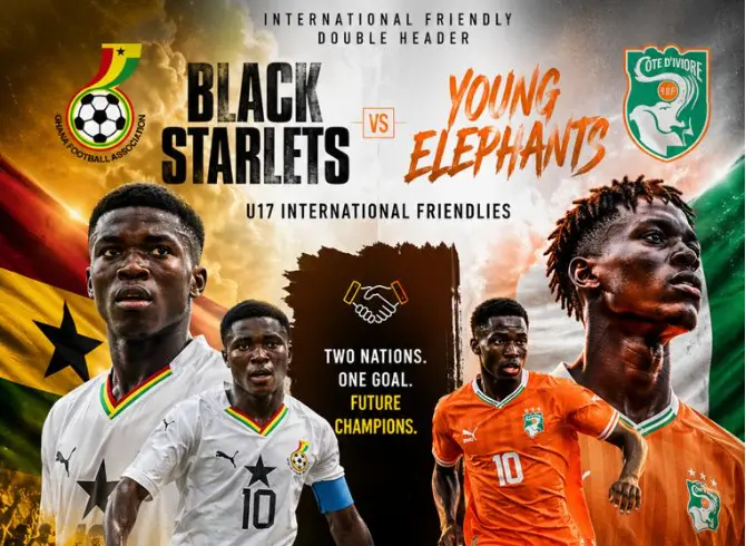 U-17 AFCON: Black Starlets to play Ivory Coast in a double-header friendly as part of preparations