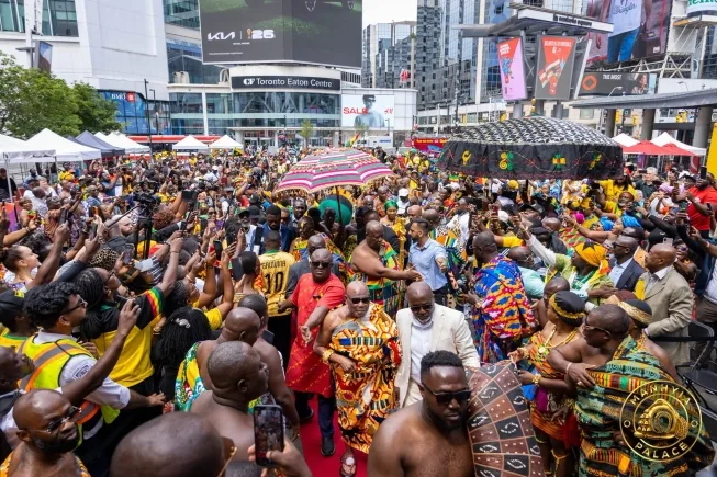 I work with whoever Ghanaians elect as President; I am now working with Mahama — Asantehene declares in Canada