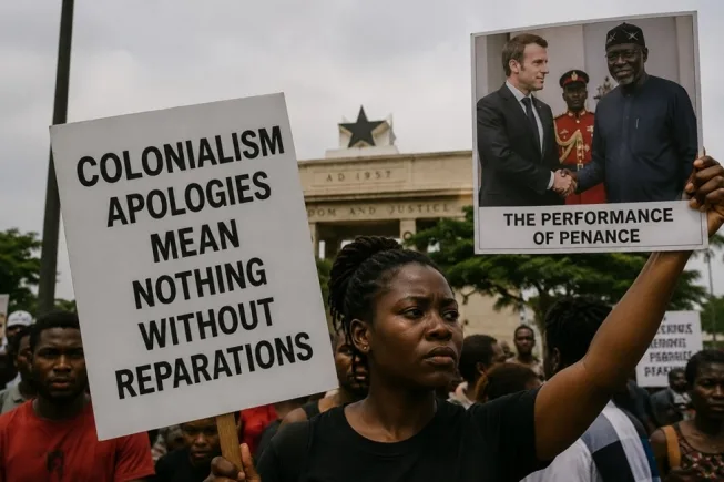 Colonialism apologies mean nothing without reparations