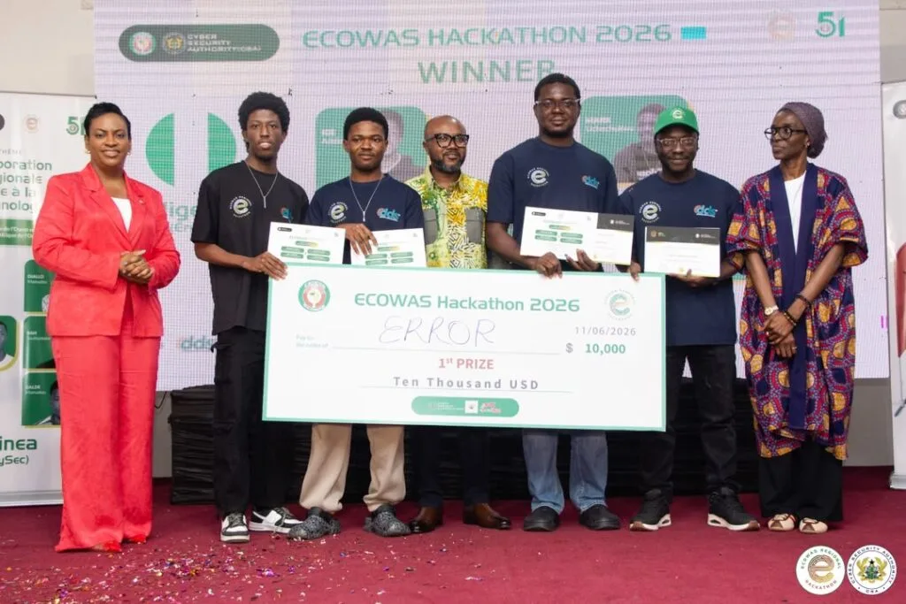 Nigeria clinches $10,000 grand prize as 4th ECOWAS Regional Cybersecurity Hackathon 2026 ends in Accra