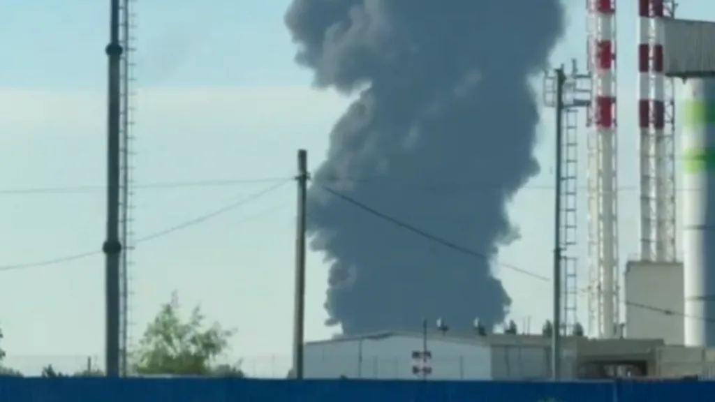 Ukrainian drones target St Petersburg in attack Russia calls ‘unprecedented’