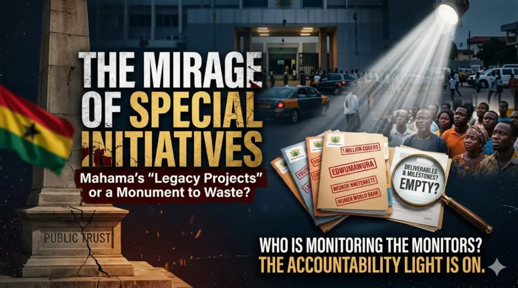 The mirage of president’s special initiatives – Mahama’s “Legacy Projects”, or another monuments of waste?