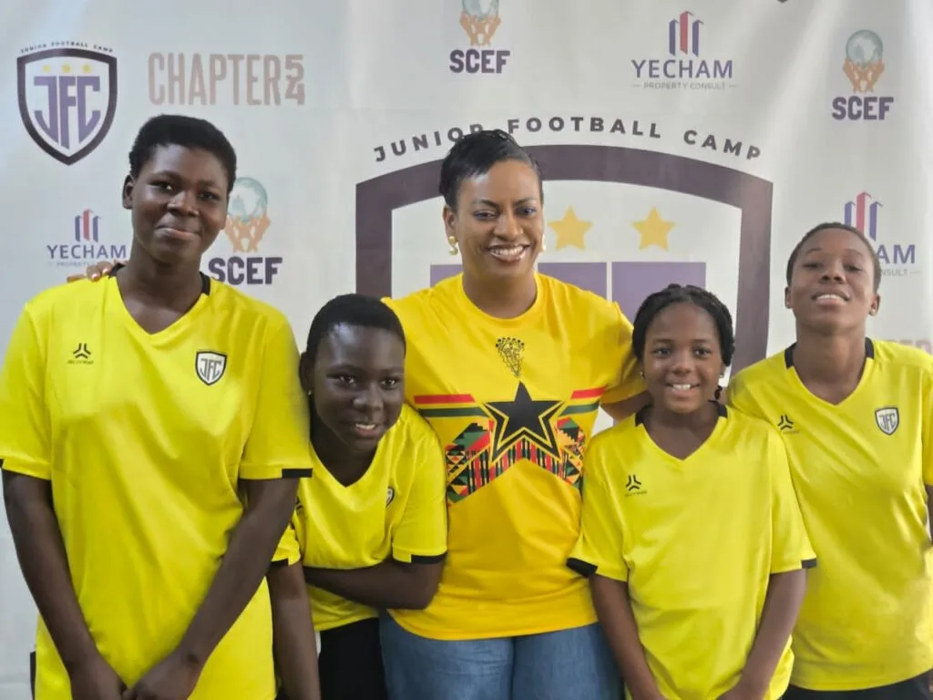 COP Lydia Donkor mentors young girls through JFC’s WELL GIRLS programme