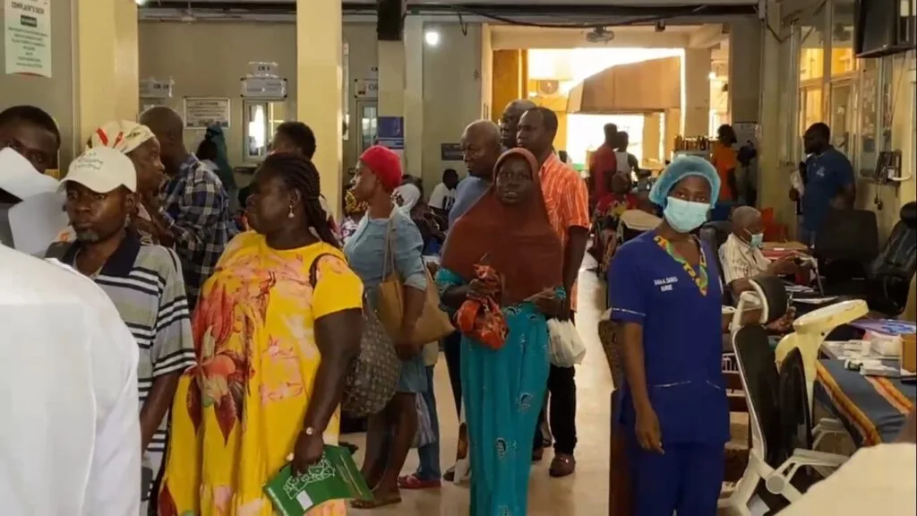 KATH OPD crowded as normal services resume after doctors suspended strike