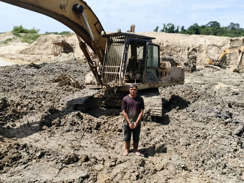 NAIMOS cracks down on illegal mining, arrests Chinese national on Offin River