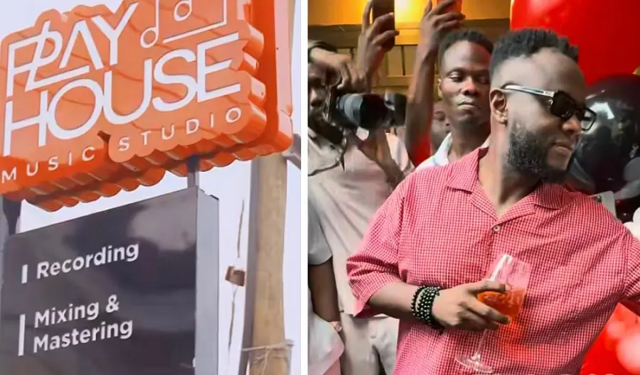 Play House: DJ Mensah launches state-of-the-art recording studio in Accra