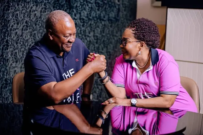 Mahama’s birthday message to Lordina melts hearts