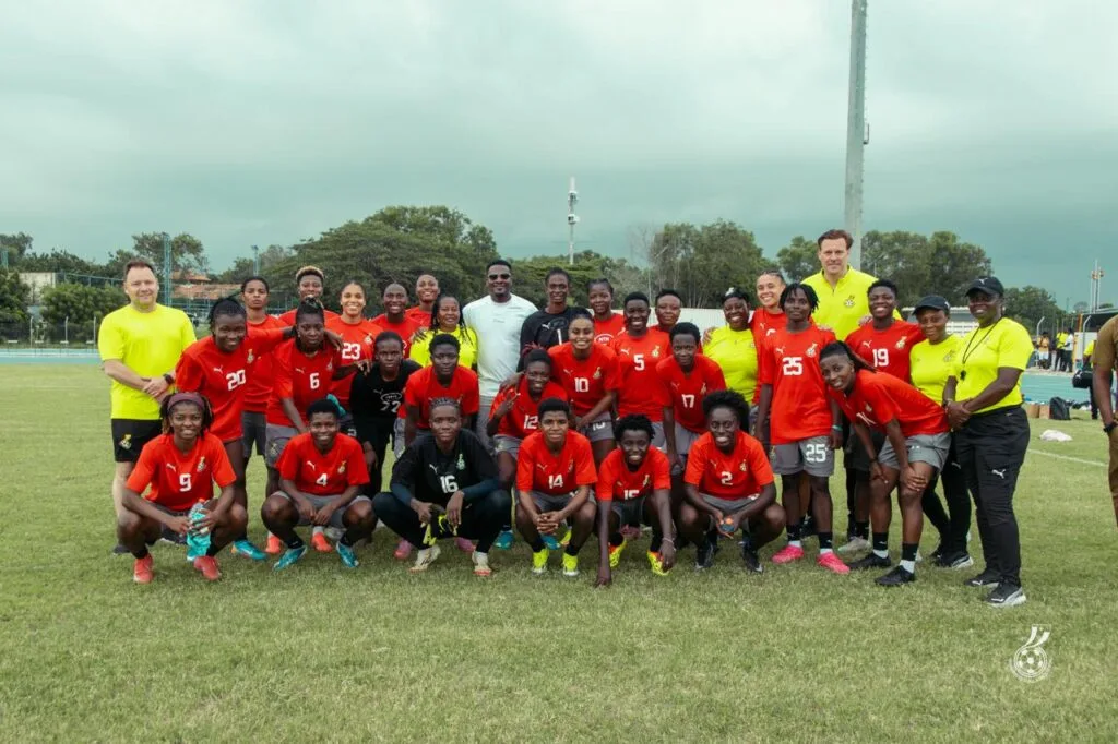 Asamoah Gyan inspires Black Queens ahead of 2026 WAFCON