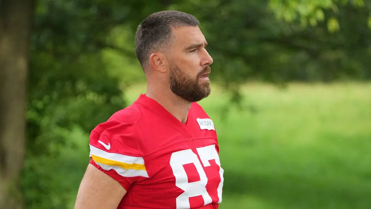 Travis Kelce Couldn't Believe Justin Fields' 'Back in the Day' Comment