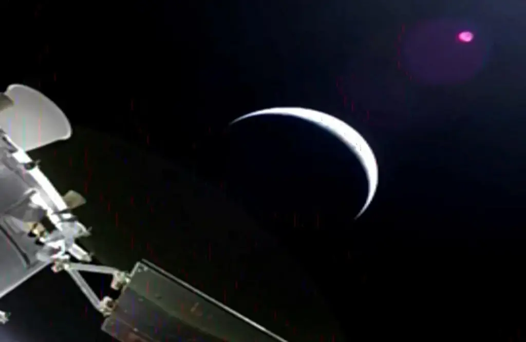 Artemis II leaves Earth’s orbit on track for far side of the Moon