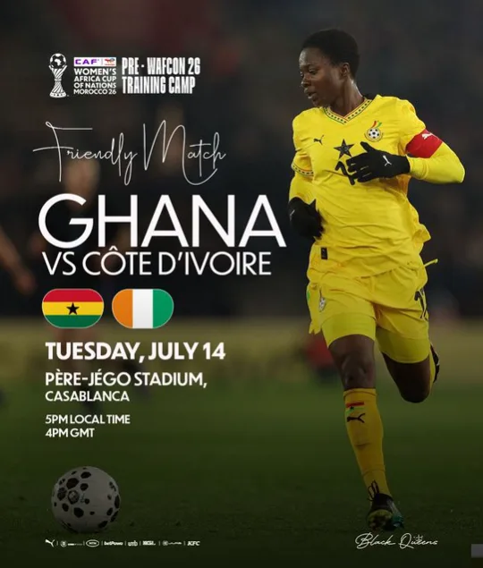 Black Queens face Côte d’Ivoire in closed-door WAFCON warm-up