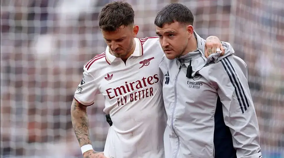 White out for season and set to miss World Cup