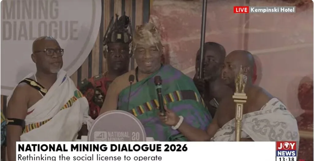 Social licence to mine can be withdrawn – Ga Mantse warns mining companies