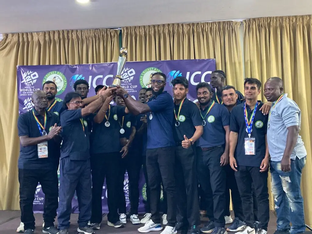 Ghana secure qualification after strong showing at Six-Nation T20 tournament