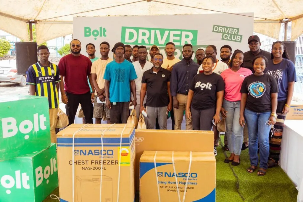Bolt rewards outstanding drivers with household appliances, fuel vouchers