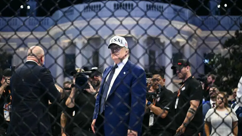 Group planned to attack White House UFC event using snipers and drones, FBI says