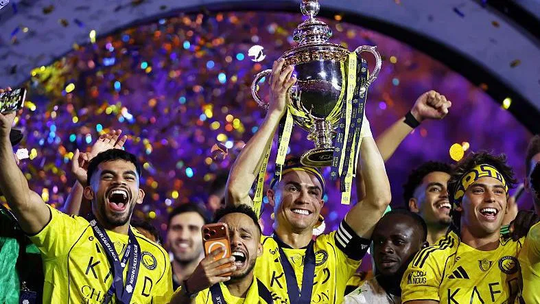 Cristiano Ronaldo wins first Saudi Pro League title for Al-Nassr