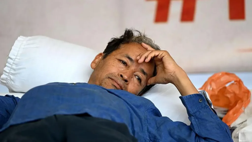 Indian activist urged to end hunger strike as he loses 9.1kg in 19 days