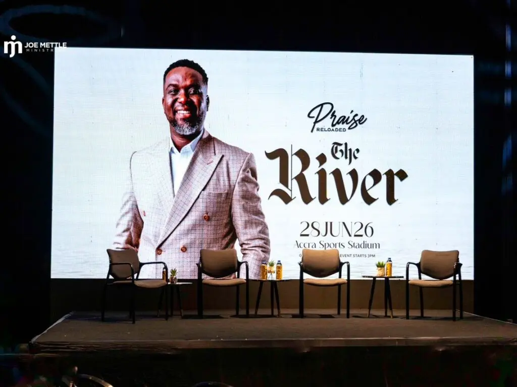 Joe Mettle announces Praise Reloaded 2026 at Accra Sports Stadium