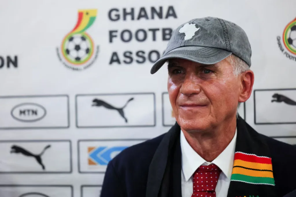 Ghana coach Queiroz enters record books at his fifth World Cup in row