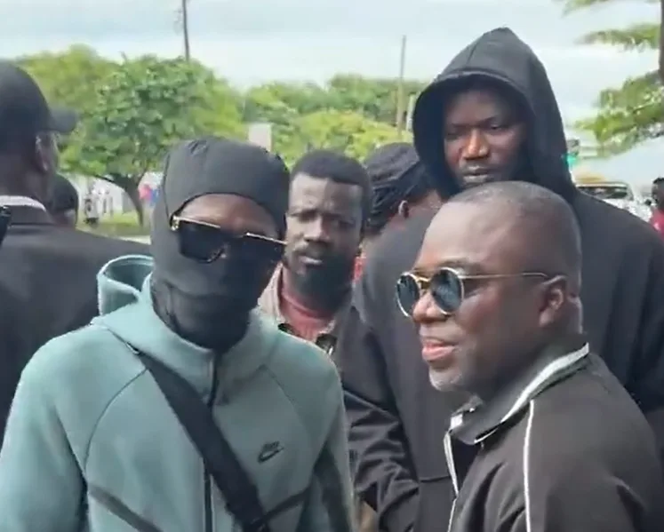 Shatta Wale storms court to support die-hard fan Webkid in cyberbullying case