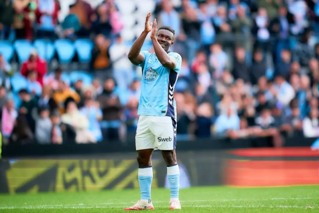 Joseph Aidoo hits 150 Celta Vigo appearances