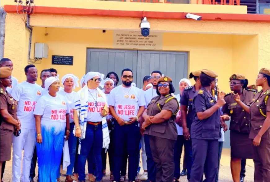 Agradaa donates to Nsawam female inmates to mark 40 days after release